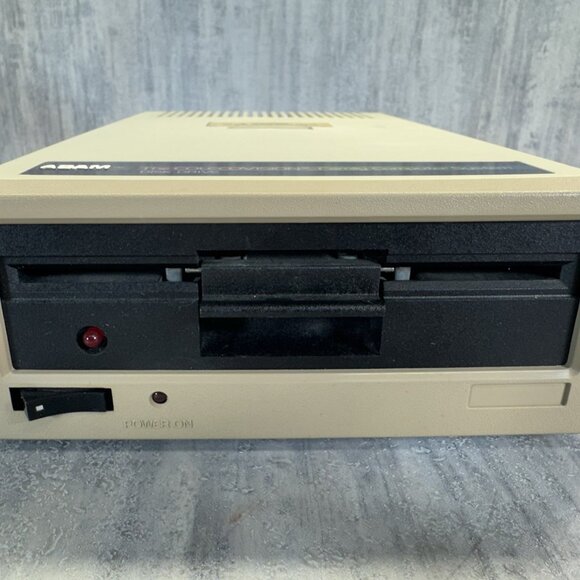 Coleco Adam 5 1/4" Disk Drive Model 7817 With Power Supply & Floppy’s Tested - Picture 4 of 16